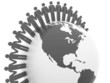 Illustration: Global Team Concept Global Team Concept