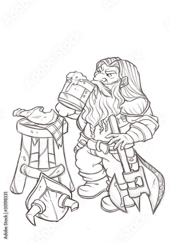 Drinking Dwarf