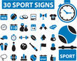 30 sport signs