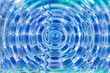 Blue water wave Blue water wave