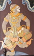 Art thai painting on wall in temple Art thai painting on wall in temple