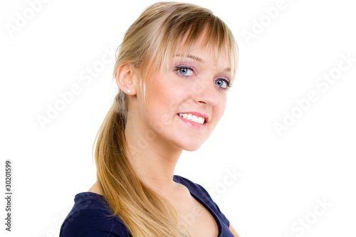 Photo: blonde junge frau blonde junge frau