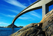 Picturesque Norway landscape. Atlanterhavsvegen