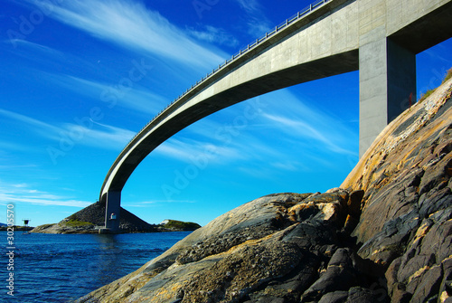 Photo: Picturesque Norway landscape. Atlanterhavsvegen Picturesque Norway landscape. Atlanterhavsvegen