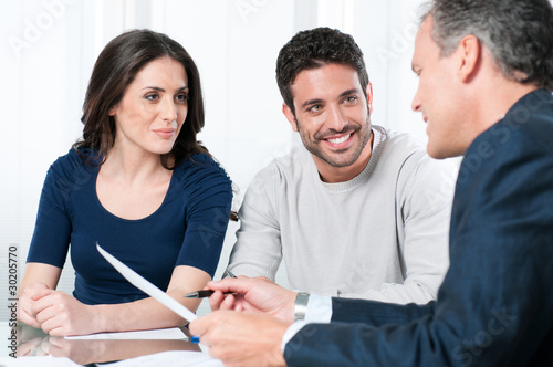 Photo: Financial planning consultation Financial planning consultation
