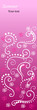 Pink banner on summer Pink banner on summer