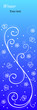 Blue banner of winter Blue banner of winter