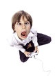 enfant console jeu vidéo dingue fou