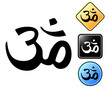 OM pictogram and signs