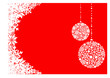 クリスマスの赤い背景
