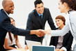 Photo: Colleagues working together on project Colleagues working together on project