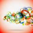 Floral background, vector, eps10 Floral background, vector, eps10