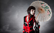 Photo en ligne au meilleur prix Modern style geisha in fetish kimono