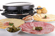 machine à raclette, fromage et charcuterie