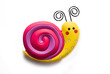 Bright toy snail Bright toy snail