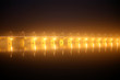 Pont des martyrs Bridge at night