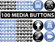 100 media buttons