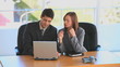 Business people having a meeting
