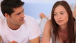 Couple having an argument