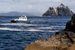 Boat in Dramatic Scenery Boat in Dramatic Scenery