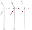 Windrad verschiedene Varianten