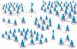 collection of many business network concepts