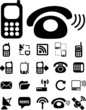 connection black signs, vector connection black signs, vector