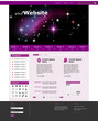 Website Business "Pink Stars" Vektoren