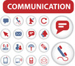 blog communication buttons