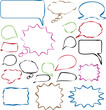 comic speech bubbles