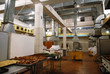 Old industrial kitchen interior