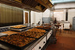 Old industrial kitchen interior