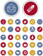 web buttons, vector