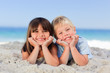 Children at the beach Children at the beach