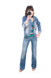 woman with camera