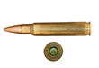 Carbine Bullet isolated Carbine Bullet isolated