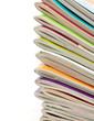 stack of old magazine (for background uses)