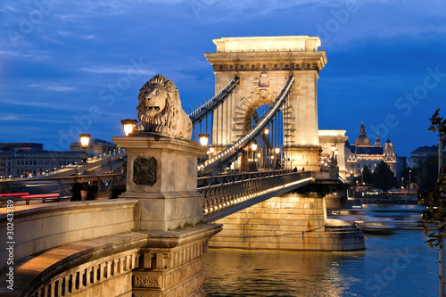 Photo: Ungarn, Budapest, Kettenrücke. Stadtansicht Ungarn, Budapest, Kettenrücke. Stadtansicht