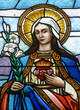 Immaculate Heart of Mary, stained glass Immaculate Heart of Mary, stained glass