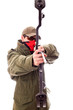 Armed archer