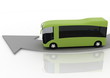 pointer of direction of motion of bus pointer of direction of motion of bus