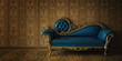 Luxurious Sofa In Grunge Styled Interior