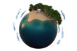 little surfer beach planet holiday
