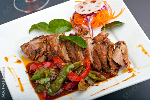 Photo: Thai Chile Basil Duck Thai Chile Basil Duck