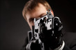Man with gun