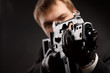 Man with gun
