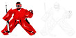 Ice Hockey Goalie