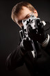 Man with gun