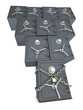 Illustration: Reverse pyramid of bank safe Reverse pyramid of bank safe
