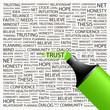 TRUST. Highlighter over different association terms.
